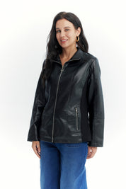 Chaqueta Mujer Regular Negro