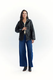 Chaqueta Mujer Regular Negro