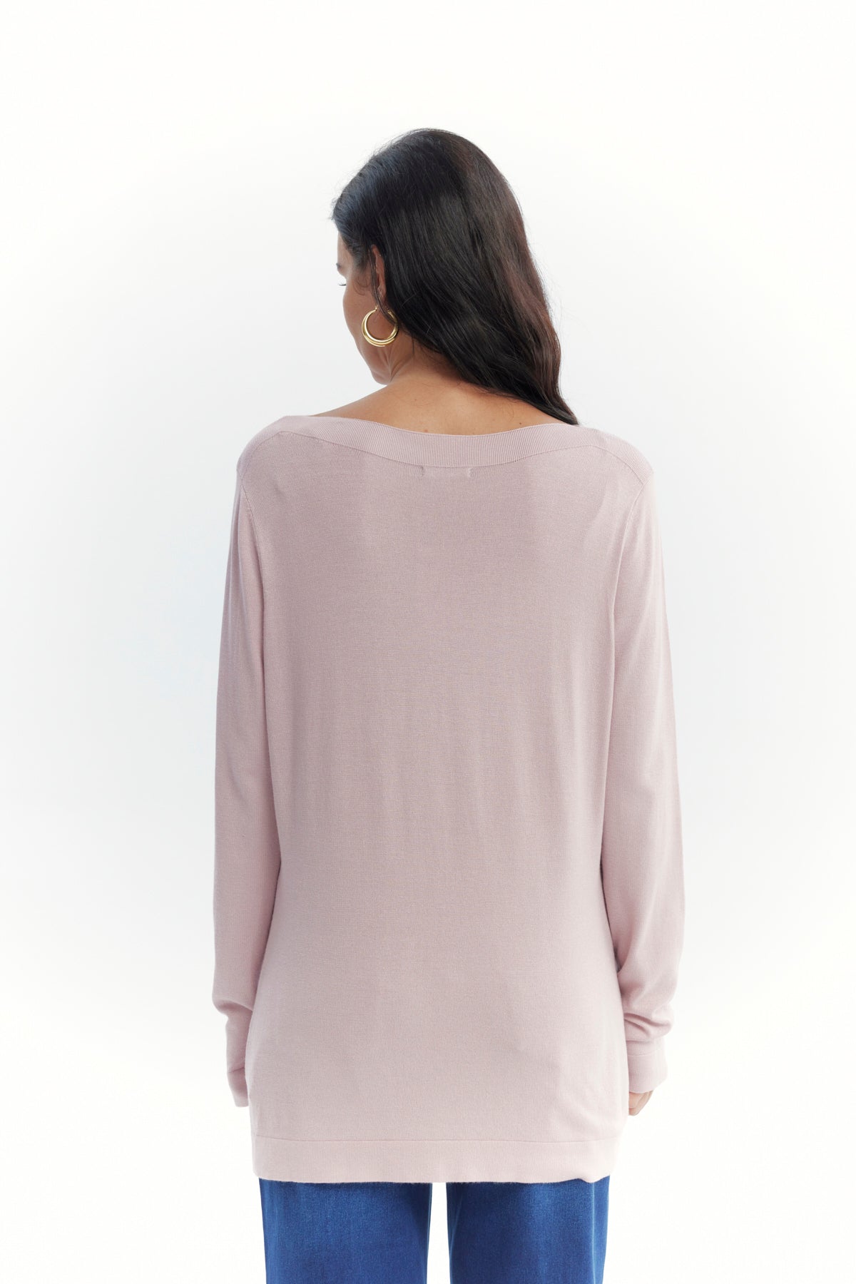 Sweater Mujer Regular Rosado