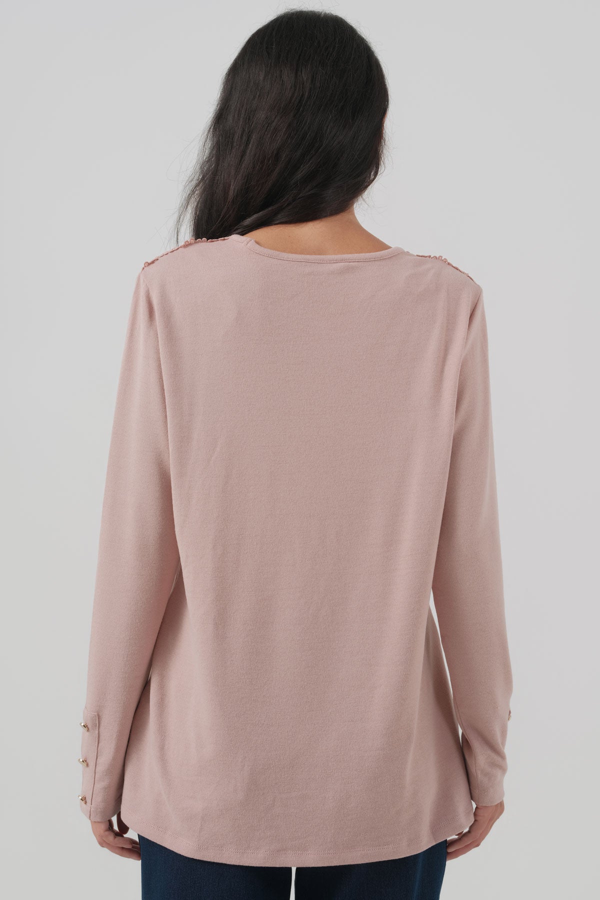 Sweater Mujer Regular Rosado