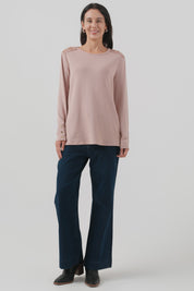 Sweater Mujer Regular Rosado