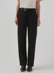 Pantalón Buzo Mujer Slim Negro