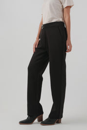 Pantalón Buzo Mujer Slim Negro