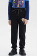 Pantalón Buzo Niño Jogger Negro