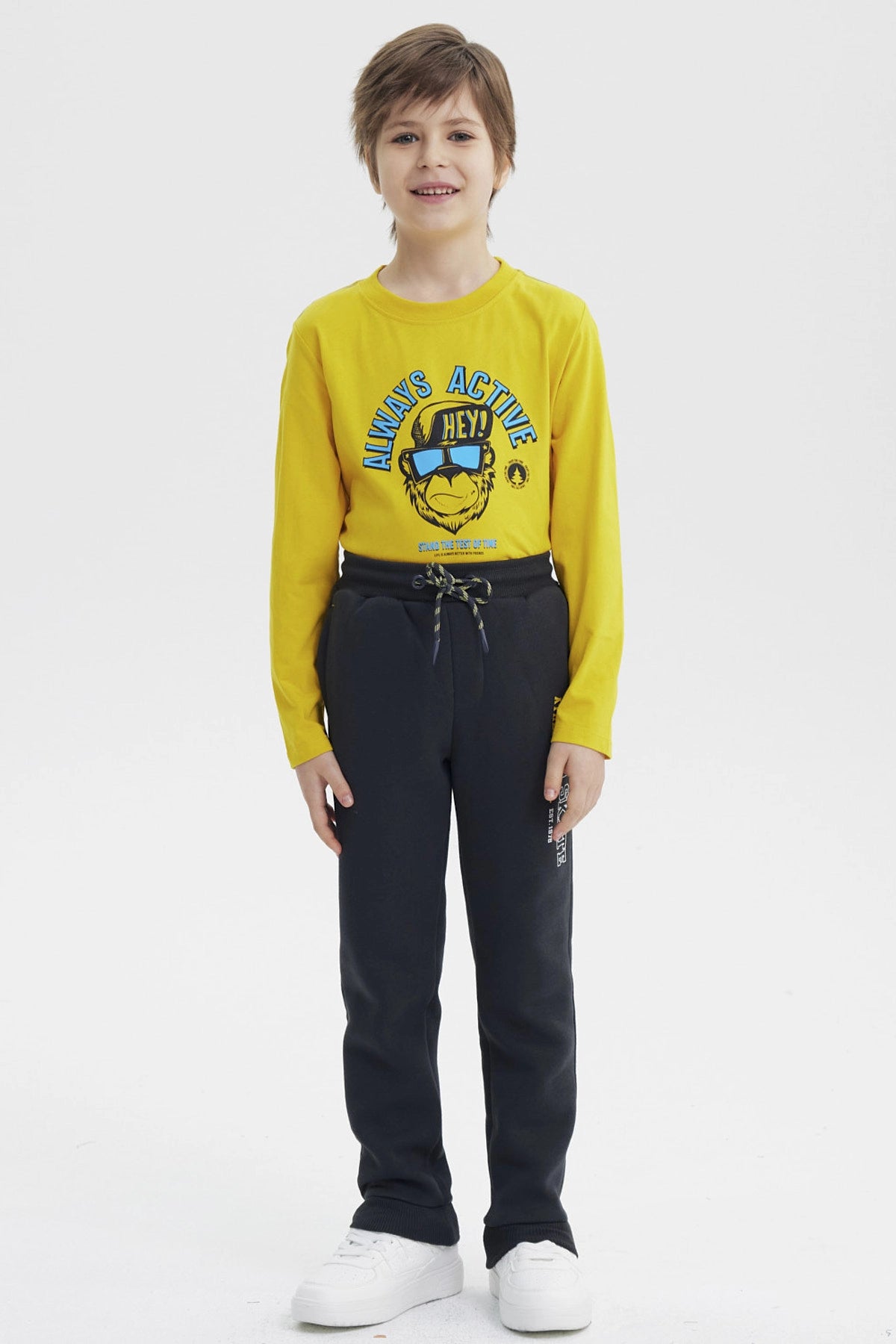 Pantalón Buzo Niño Jogger Marengo