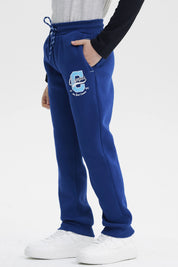 Pantalón Buzo Niño Jogger Azul