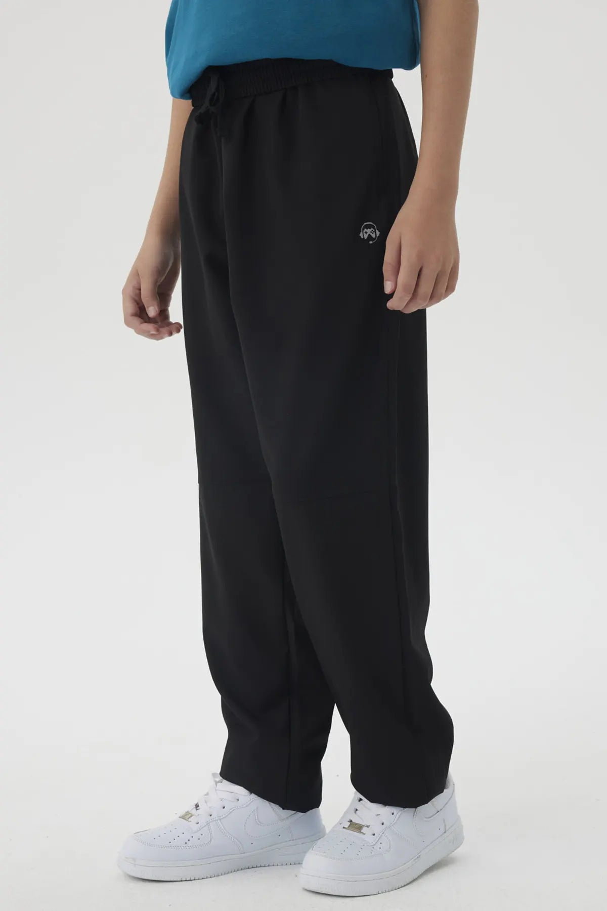 Pantalón Niño Jogger Deportivo Negro