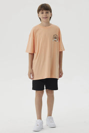 Bermuda Niño Franela Con Cierre Negro