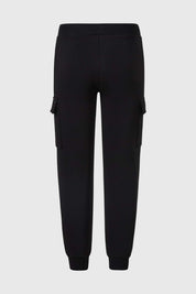 Pantalón Buzo Niño Cargo Jogger Negro