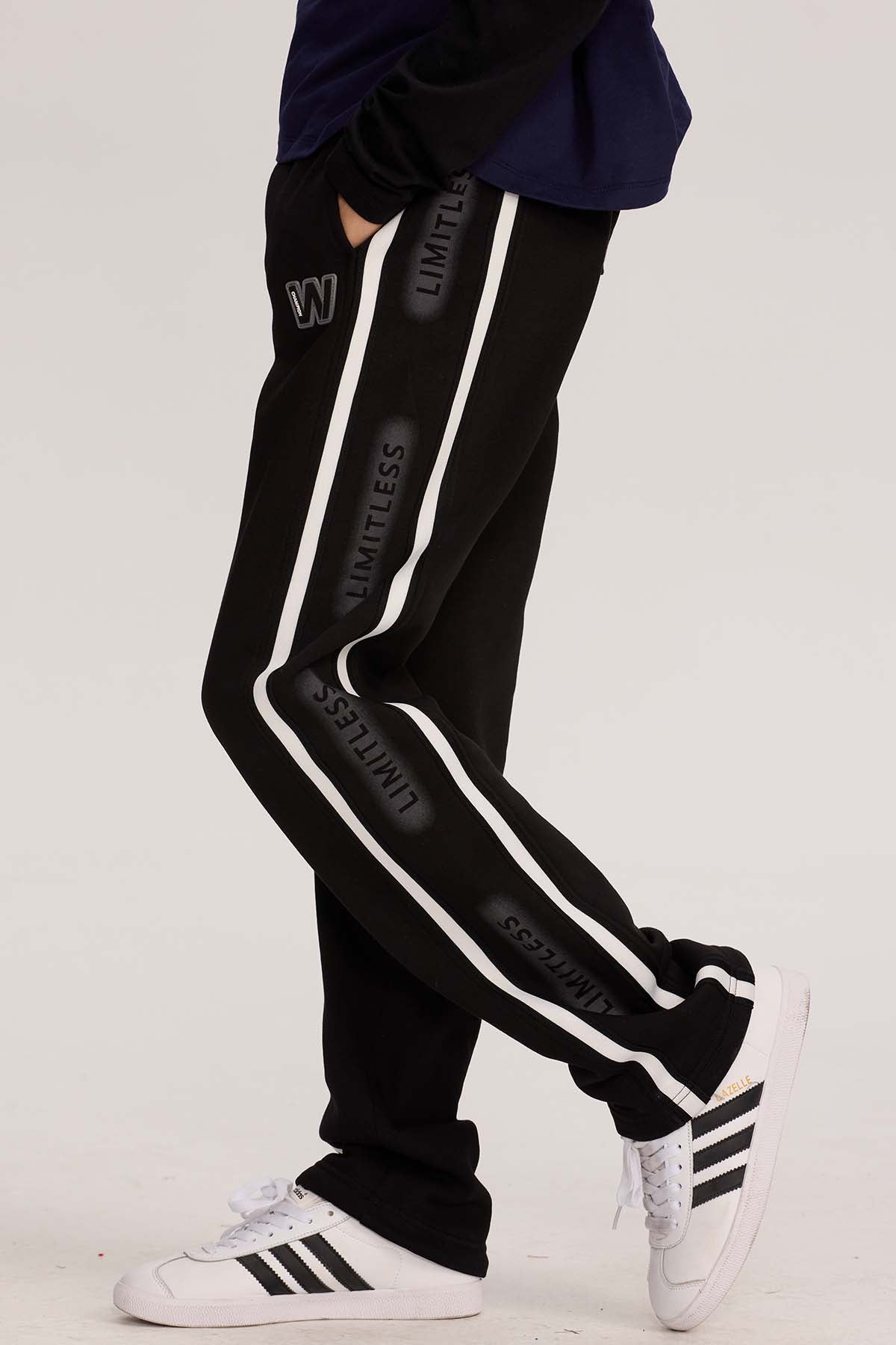 Pantalón Buzo Niño Parchute Negro