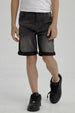 Bermuda Niño Básico Denim Gris