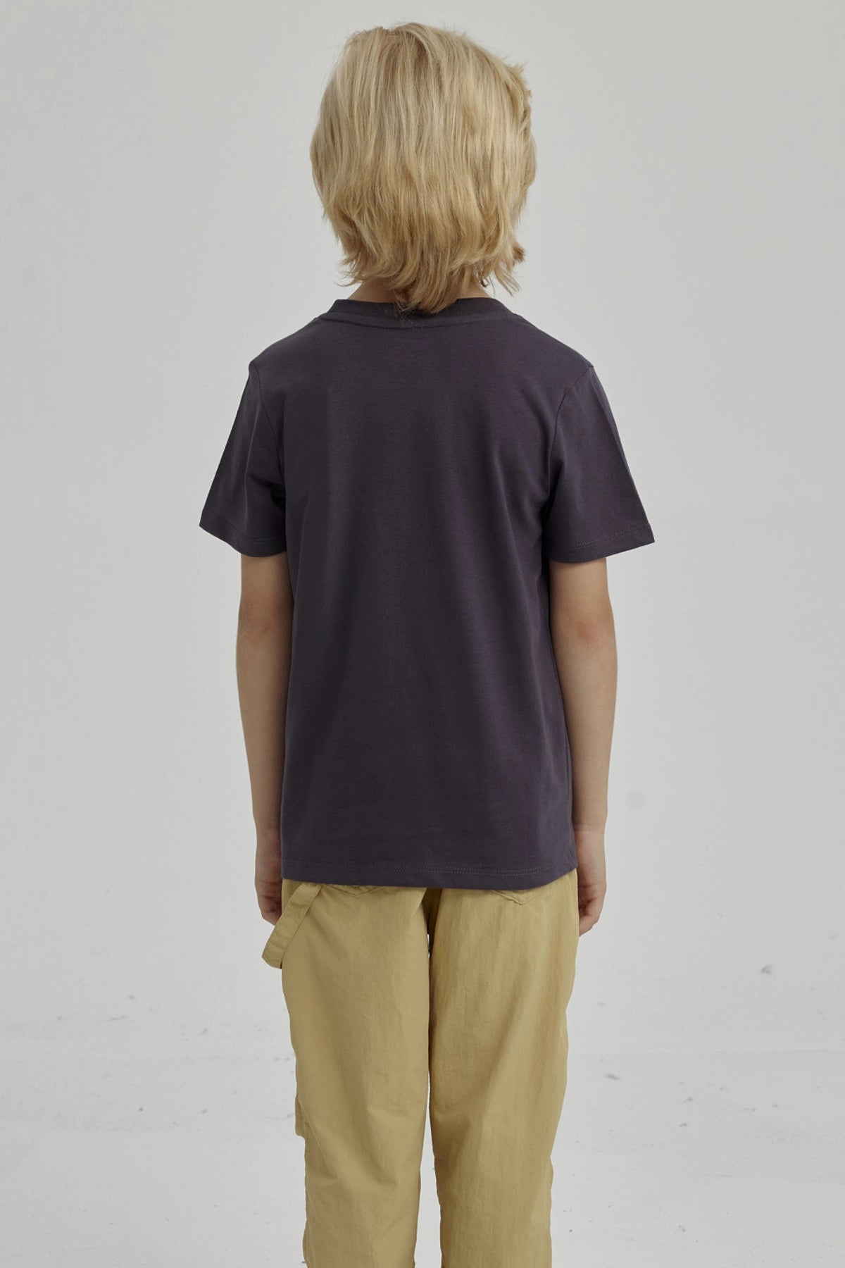 Polera Niño Básica Estampada Marengo