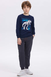 Pantalón buzo niño toddler marengo