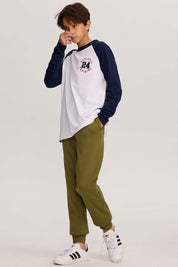 Pantalón buzo niño marengo de Fashion's Park