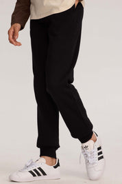 Pantalón buzo niño bipack teens negro