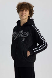 Chaqueta Niño Bomber Negro
