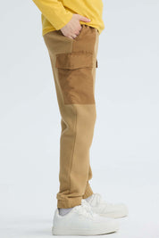 Pantalón Buzo Niño Jogger Cargo Kaki