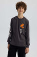 Polera Niño Print Mangas Marengo
