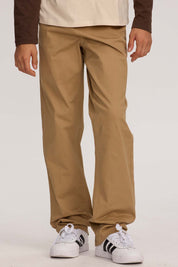 Pantalón niño básico Gabardina Kaki