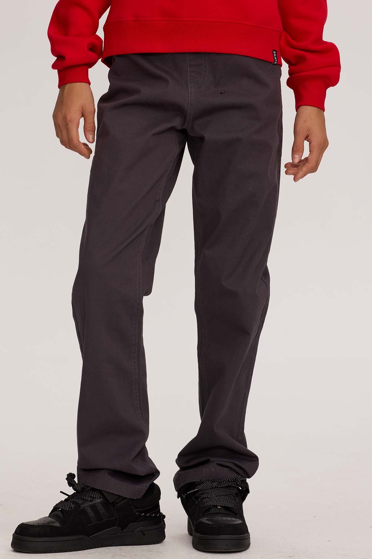 Pantalón niño básico gabardina marengo