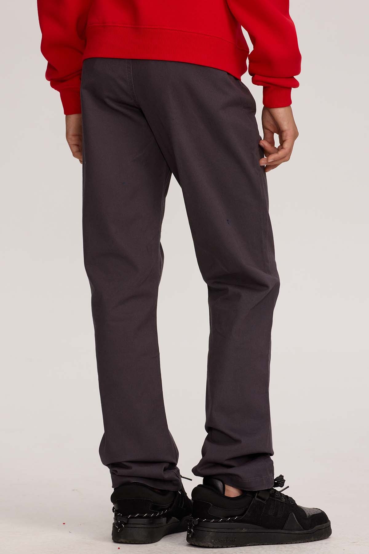 Pantalón niño básico gabardina marengo