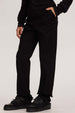 Pantalón negro niño básico gabardina liso