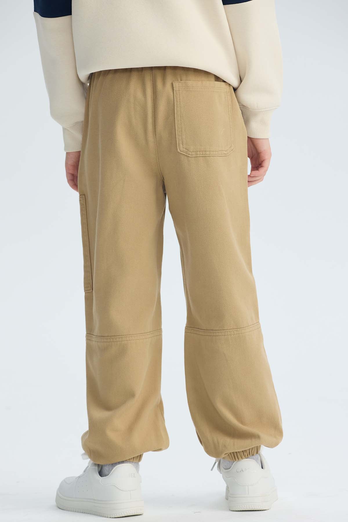 Pantalón Niño Jogger Kaki