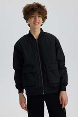 Chaqueta Niño Gamuza Beige