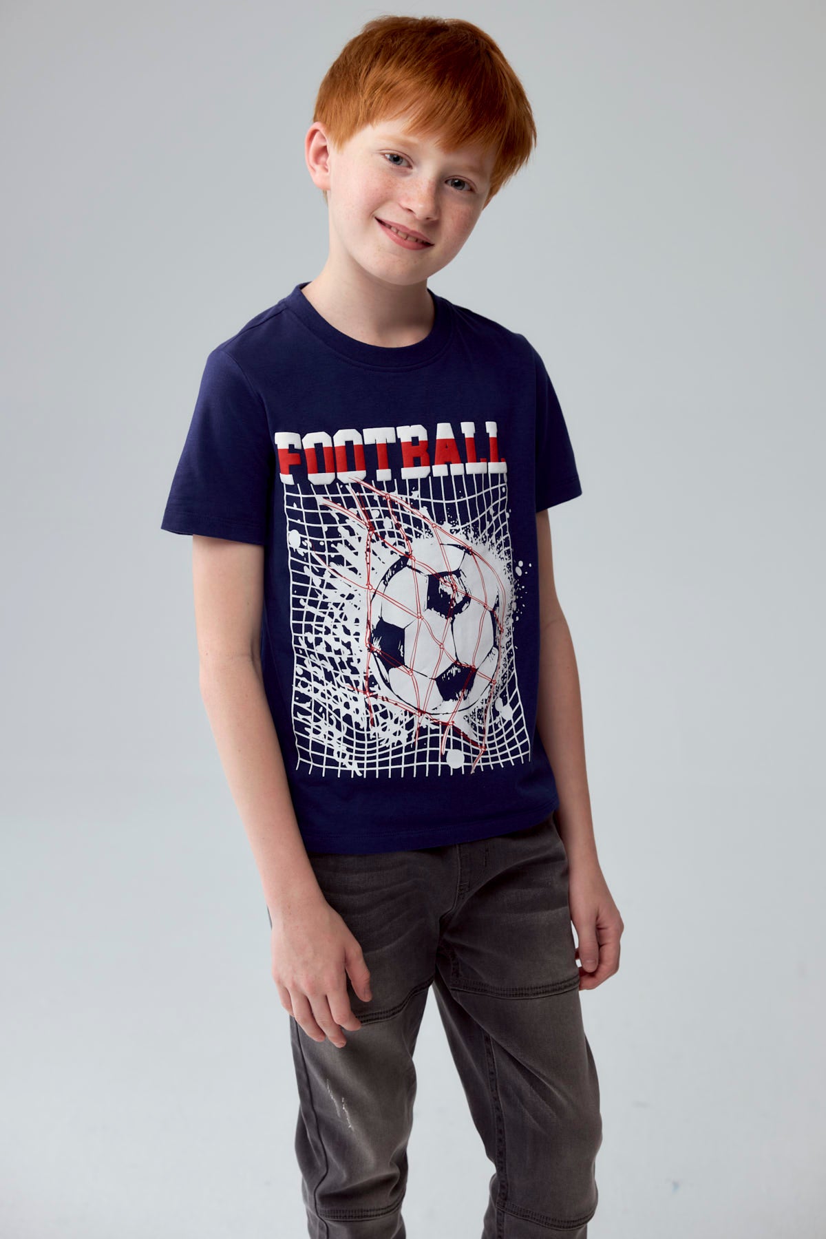 Polera Niño Bipack Azul Oscuro