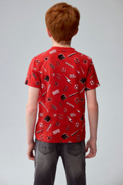 Polera Niño Bipack Azul Oscuro