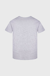 Polera Niño Bipack Gris Melange Claro