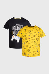 Polera Niño Bipack Negro