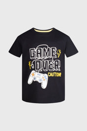 Polera Niño Bipack Negro