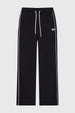 Pantalón Buzo Niño Calce Recto Con Pipping Negro