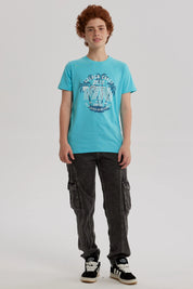 Jeans Niño Jogger Cargo Negro