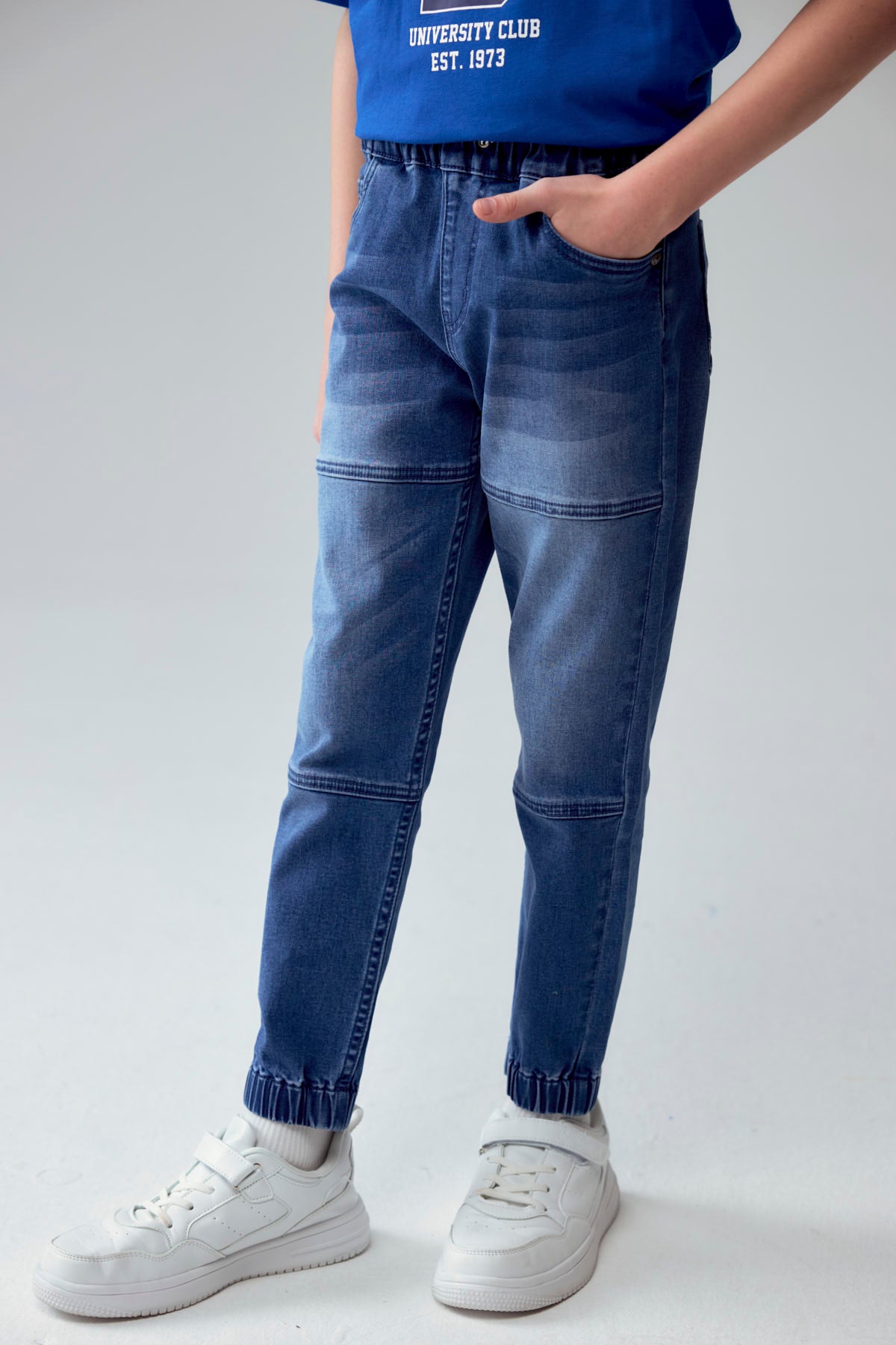 Jeans Niño Toddler Jogger Azul