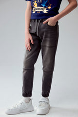 Jeans Toddler Jogger Niño Gris