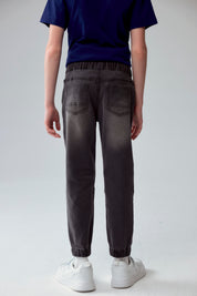 Jeans Niño Toddler Jogger Gris