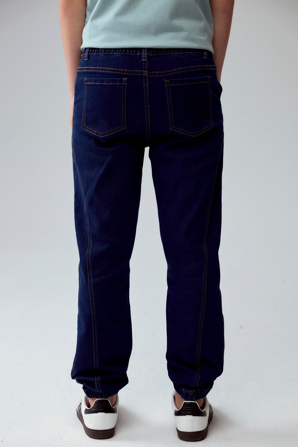 Jeans Niño Jogger Azul Oscuro