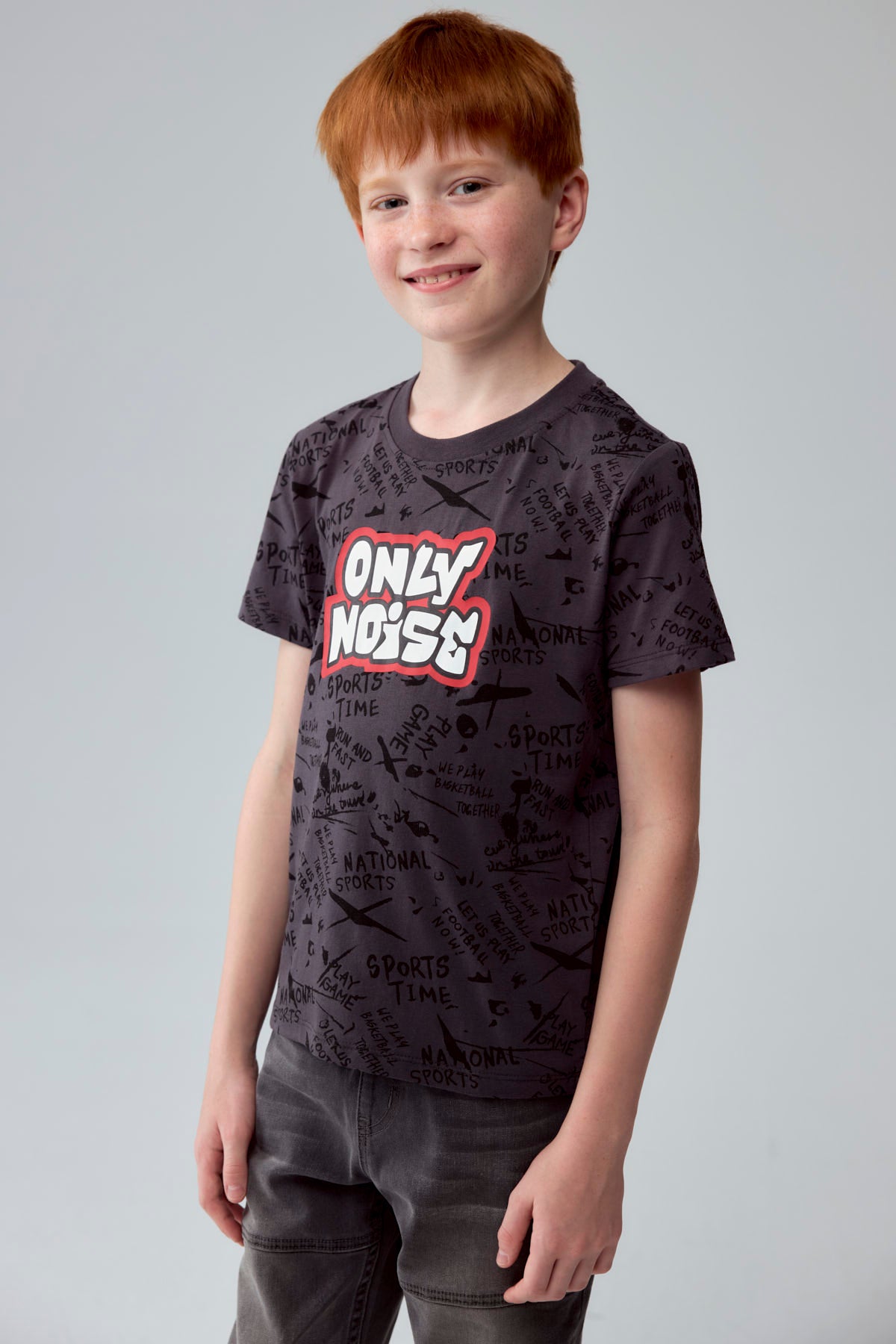 Polera Niño Full Print Toddler Marengo