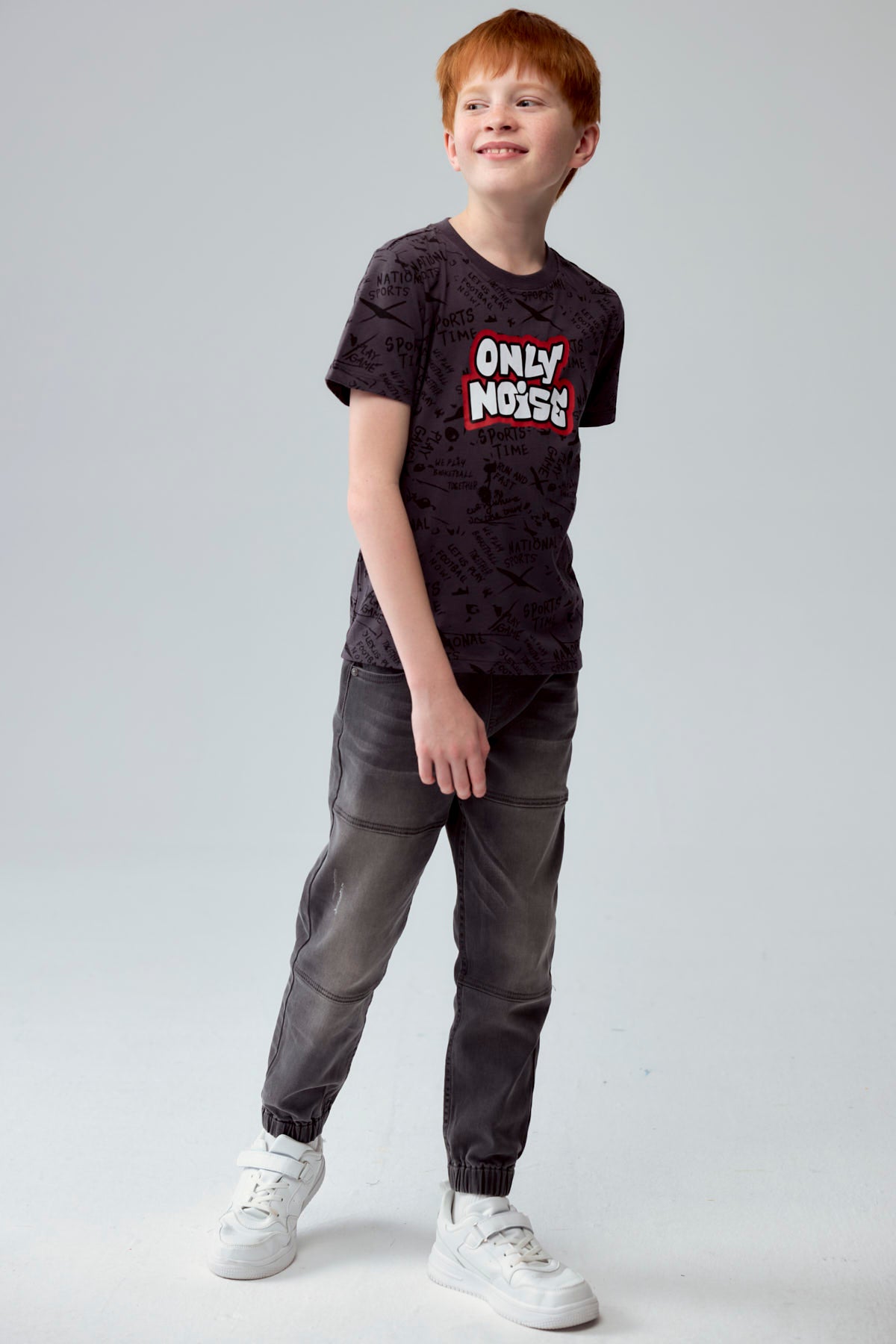 Polera Niño Full Print Toddler Marengo