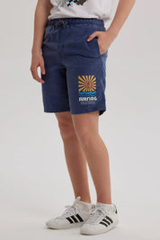 Short de Baño Niño Deslavado Azul