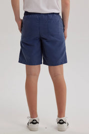 Short de Baño Niño Deslavado Azul