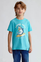Polera Niño Básica Estampada Calipso
