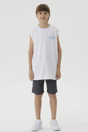 Bermuda Niño Cargo Nylon Marengo