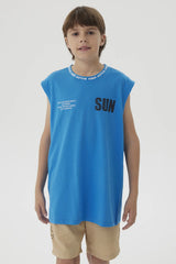 Polera Niño Cuello Rib Calipso