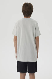 Polera Niño Print Posicional Gris