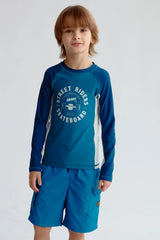 Traje de Baño Niño Filtro UV Verde Oscuro