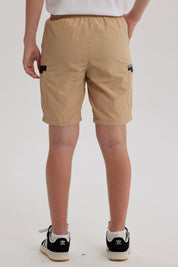 Bermuda Niño Cargo Taslan Kaki