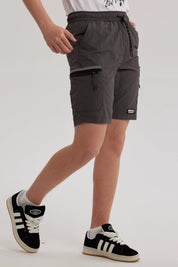 Bermuda Niño Cargo Taslan Marengo